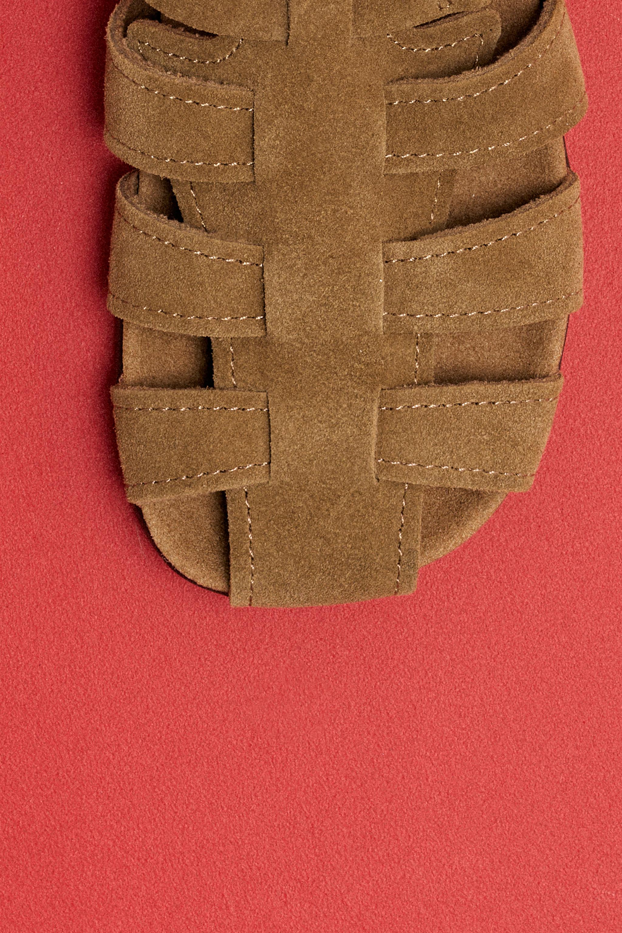 LEATHER FISHERMAN SANDALS